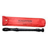 Flauta Dulce Escolar H Hoffer Hr10g Soprano C/ Funda