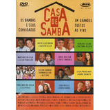 Dvd Casa De Samba - Os Bambas E Seus Convidados