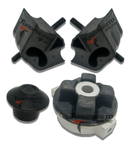 Kit Completo  Soportes Patas De Motor - Gol Power 1.6