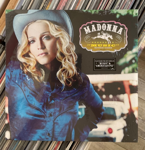Madonna Music Vinilo Europeo Nuevo Sellado