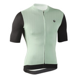  Jersey Pavé Sleeves Unisex Ciclismo Verde