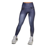 Calza Body Sculpt Simil Jean - Modelo Missouri - Sportyglam