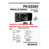 Esquema Radio Sony Fhg33av Fh G33av Fhg33 Fh G33  Via Email