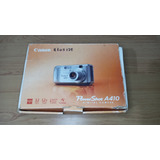 Câmera Digital Antiga Canon Powershot A410 Usada Coleção