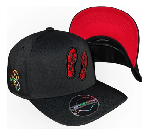 Gorra Suela Roja Louboutin + San Judas Snapback Wiki Caps