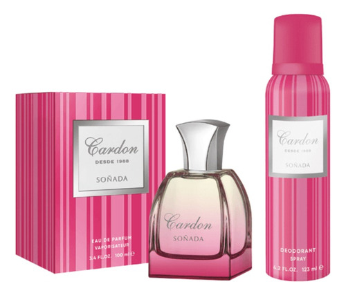 Set Perfume Cardon Soñada Perfume 100ml+desodorante 123ml