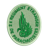 Bordado Termocolante 2º Regiment Etranger De Parachutistes