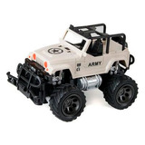 Auto Jeep Militar Off Road 4x4 Ruedas Altas