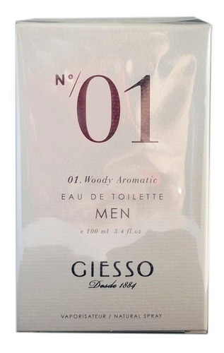 Perfume Giesso 01 Men X 100ml + Desodorante