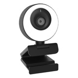 Webcam 1080p 60fps Com Tampa De Privacidade Rin Light Para