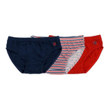 Cueca Infantil Menino Pimpolho Kit 3 Unid - Tamanho 2