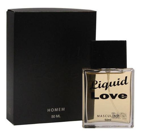 Perfume Afrodisíaco Masculino Liquid Love Man 50ml 2 Un