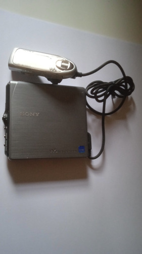 Portable Minidisc Player Md Walkman Mz.nh30 Sony