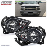 Fog Lights Fit For Chevy Avalanche 2002-2006 With Body C Oad