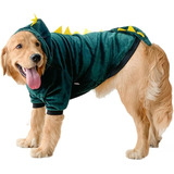 Sudadera Con Capucha Para Perros Con Ropa Cálida De Dinosaur