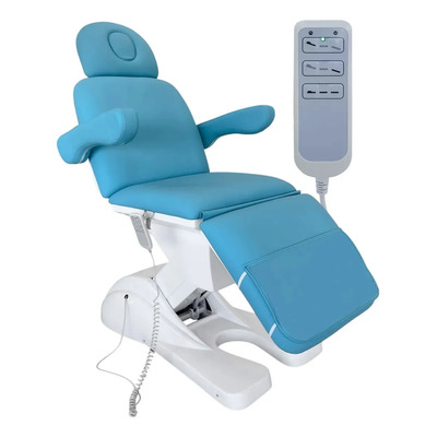 Camilla Cama Electrica Spa Unidad Dental Faciales Pestañas Azul | Meses sin interés