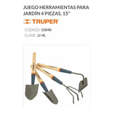 Juego De Herramientas Para Jardín Jardineria Azadon Truper