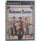 Jogo Game Suikoden Tactics Lacrado Playstation 2 Ps2