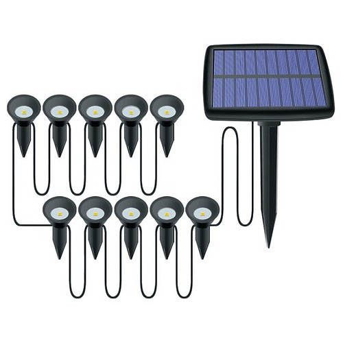 Estaca Solar Led Para Decorar Jardin Exterior 10 Unid Lx220