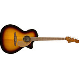 Fender Newporter Player - Guitarra Acústica, Sunburst, Dia.