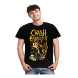 Remera Juego Playstation Retro Crash Bandicoot 100% Algodón