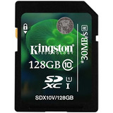 Memory Card Kingston 128 Gb Secure Digital Sdx10v/128gb Iia