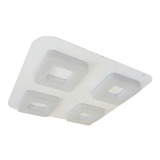 Plafon Led Moderno Blanco 36w 3000k (calido) Dimerizable 