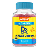 Wellyeah Vitamina D3 10000 Ui Sin Azcar (250 Mcg) Gomitas Ex