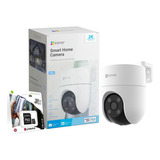 Cámara Seguridad Ezviz Ip Wifi Domo Exterior Color 3mp+32gb