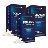 Collagen Flex + Beauty Colágeno Tipo 2  Coq10  Msm Puravida