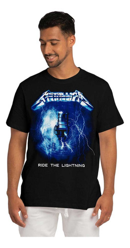 Metallica Rock Metal Varios Diseños Polera Estampada Adulto