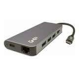 Ghia Adaptador Adap-20. Multipuerto Usb Tipo C Macho A Hdmi,