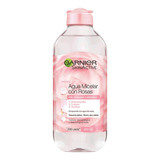 Agua Micelar Rosas Garnier Todo En Uno  Skin Active 400 Ml