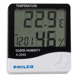Reloj Digital Philco Termometro Y Humedad / Tecnocenter
