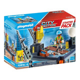 Playmobil Starter Pack 70816 Construccion Con Grua
