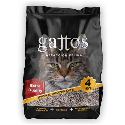 Piedras Aglutinantes Extra Quality Gattos 16 Kg