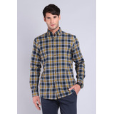 Camisa Escocesa Guy Laroche Glaif11oc