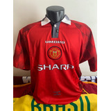 Camisa Manchester United 1996/98 Home Umbro ( Gg )