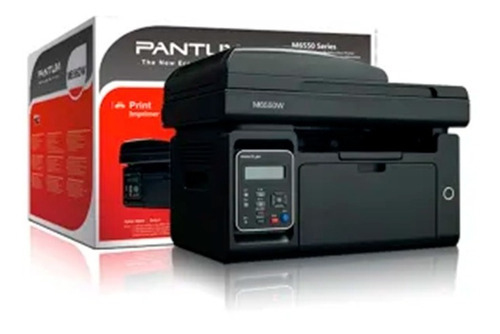 Impresora Multifunción Pantum M6550nw Con Wifi Negra 