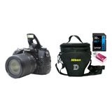 Nikon D7000 + 18-105mm + 32gb + Bolsa