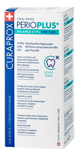 Enjuague Curaprox Perioplus Balance Chx 0,05% 200ml