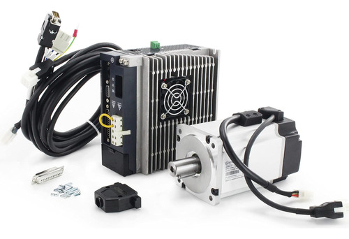 Kit De Motor De Servo De Cnctopbaos 1kw Ac, 220v 1000w 3000r