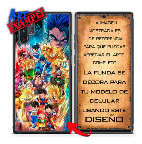 Dragon Ball Gohan Anime Collage Funda Para Samsung Galaxy 