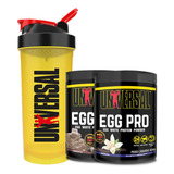 Kit 2x Egg Pro 454g + Coqueteleira 600ml - Universal