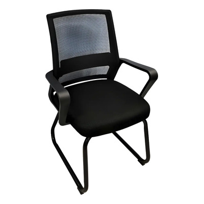 Silla Visita Nextep Negra 200 Kg Modelo NE-652N con Reposabrazos | Envío gratis