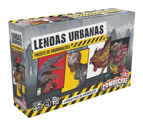 Lendas Urbanas: Expansão Zombicide 2° Edição - Galápagos