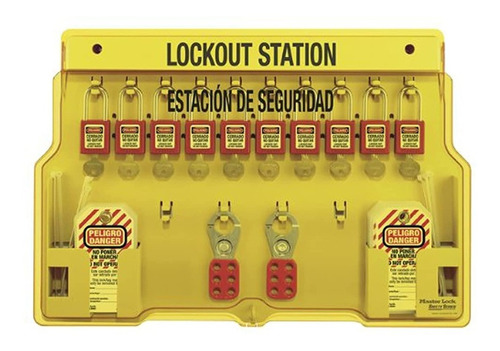 Estación De Seguridad Master Lock 24pzs 