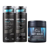 Truss Shampoo E Condic Infusion E Net Mask