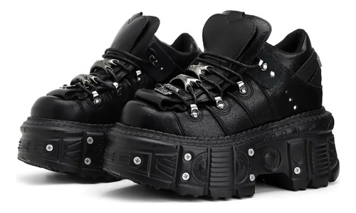Botas New Rock High Sole E Tênis Punk Style Gothic Rock Y2k