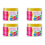 Kit 4 Nekane Tratamiento Keratina Colageno Cabello Seco